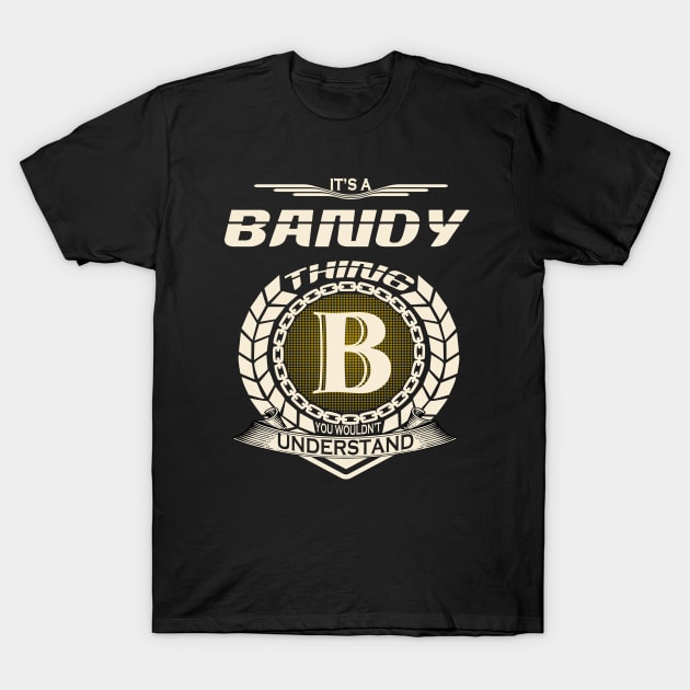 Bandy T-Shirt by Guitar Hero-Typography 